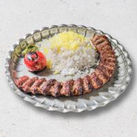 چلو کباب لقمه