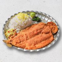 چلو ماهی قزل آلا سوخاری