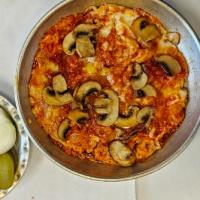 املت قارچ یک نفره (2 عدد تخم مرغ)