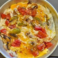 املت فرنگی دو نفره (4 عدد تخم مرغ)