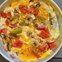 املت فرنگی یک نفره (2 عدد تخم مرغ)