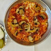 املت قارچ دو نفره (4 عدد تخم مرغ)