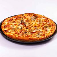 پیتزا بیکن بیانکا آمریکایی