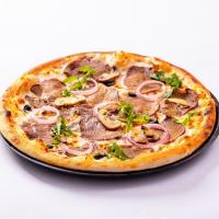 پیتزا سیر و استیک ایتالیایی