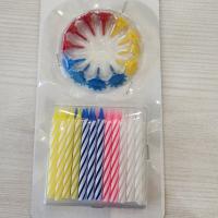 شمع رنگی کوچک پایه‌دار