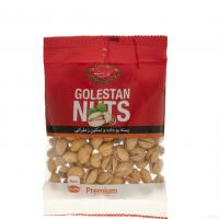 پسته بوداده زعفرانی گلستان 100 گرم