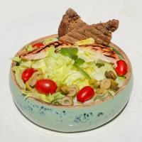 سالاد سزار با فیله سوخاری