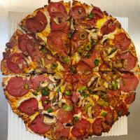 پیتزا سالامی جوان