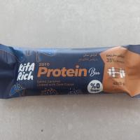 پروتئین بار کارامل نمکی با روکش کاکائو تلخ کیتاریچ