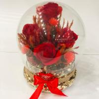 گل شیشه‌ای مصنوعی