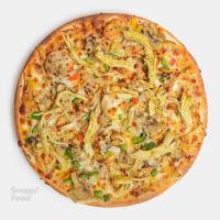  پیتزا مرغ و قارچ ایتالیایی