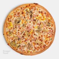 پیتزا ژامبون مرغ دودی آمریکایی