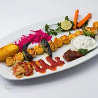 خوراک میگو کبابی