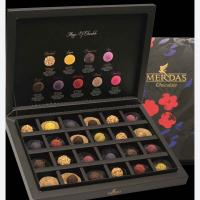 شکلات مرداس طرح گل سرخ