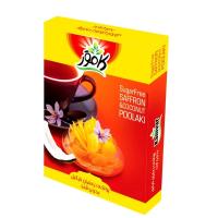 پولکی زعفرانی نارگیل بدون قند کامور