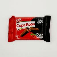 شکلات تلخ با مغز ویفر و کرم فندق کوپا