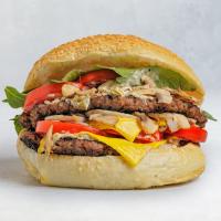 دبل قارچ برگر