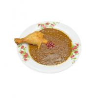 خورشت فسنجان با ران مرغ