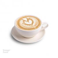 لاته پرالین فندق گرم