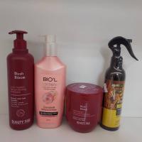 پک مو های رنگ شده