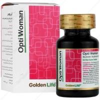 قرص اپتی وومن گلدن لایف بسته 60 عددی