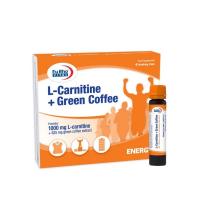 ویال خوراکی ال-کارنیتین عصاره قهوه سبز یوروویتال بسته 6 عددی