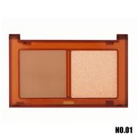 پالت برنزر و هایلایتر پاستل مدل SUN KISSED شماره 01