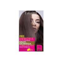 کیت رنگ مو اسکالیم شماره 5 رنگ قهوه ای روشن حجم 100 میل