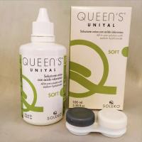 مایع شستشو لنز تماسی نرم کویینز یونیال (100 میلی لیتر)