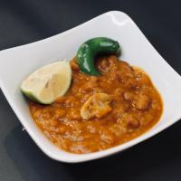 خوراک لوبیا و قارچ