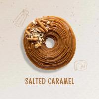 دونات کارامل نمکی