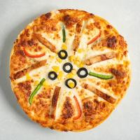 پیتزا چیکن باربیکیو آمریکایی