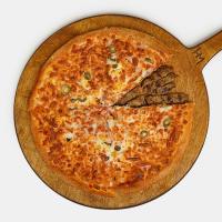 پیتزا بیکن و برگر آمریکایی