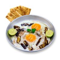 نیمرو خرما دو زرده