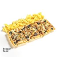 پیتزا فیتکس مرغ و شوید 10*23 سانتی متری