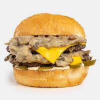 دبل ماشروم برگر