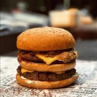 دبل برگر هاست ماشروم