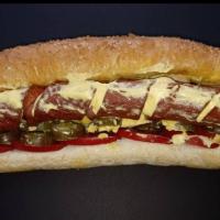 ساندویچ هات داگ هالوپینو