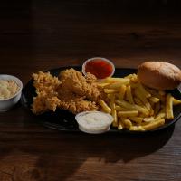 فیله مرغ سوخاری سه تکه