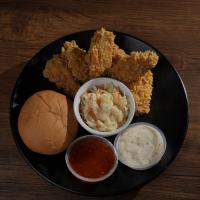 ران مرغ سوخاری پنج تکه