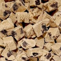 بستنی خشک قهوه با کیک براونی