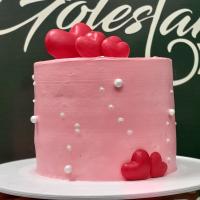 مینی کیک تولد وانیلی