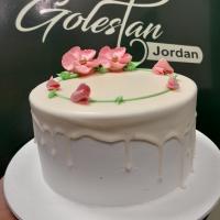 کیک تولد وانیلی