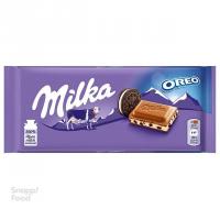 شکلات تخته ای میلکا با بیسکویت اورئو
