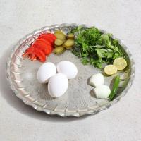 تخم مرغ آبپز