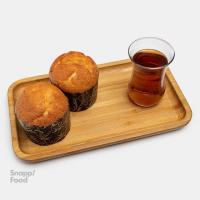 کیک مافین وانیلی