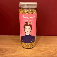 موسلی بادام و کرنبری شیشه ای