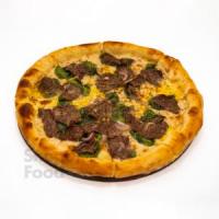 پیتزا استیک و اسفناج ایتالیایی