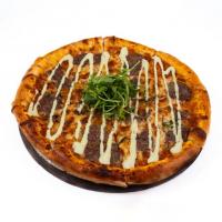 پیتزا استیک و سیر ایتالیایی