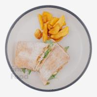 ساندویچ چاباتا مرغ بادمجان